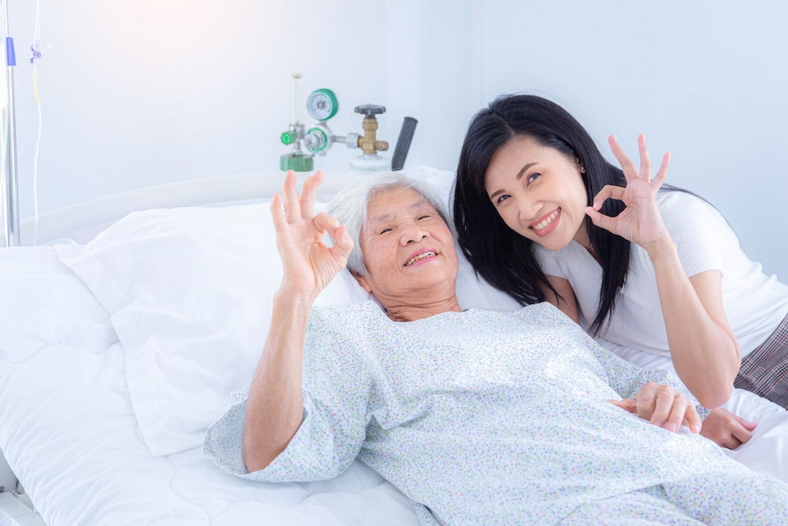 ผู้ป่วยสูงอายุมีคุณภาพชีวิตที่ดีเพราะใช้ที่นอนลมป้องกันแผลกดทับ